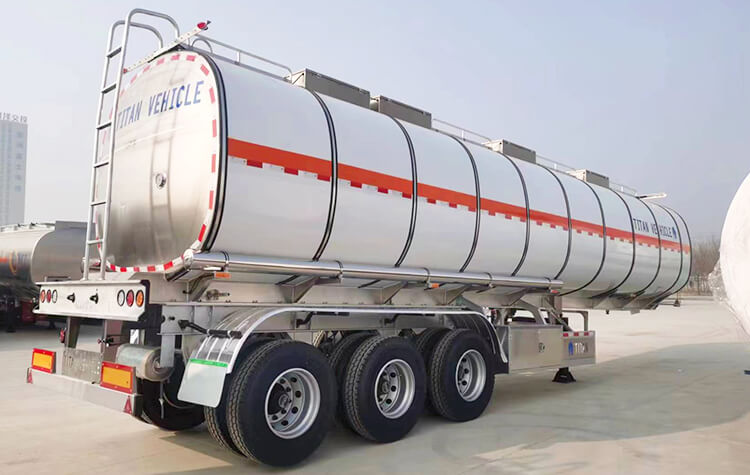 Staineless Steel Tanker Trailers for Sale in Sierra Leone