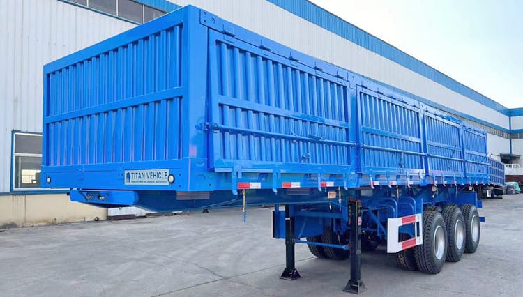 New 34 Ton Tri Axle Side Tipper Trailer for Sale in Zimbabwe