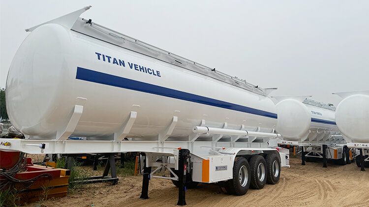 Sulfuric Acid Tanker Trailers for Sale in Zambia