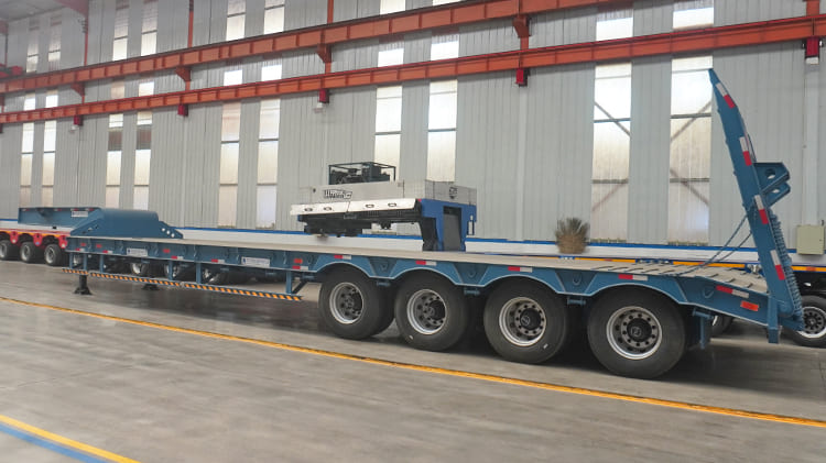 Extendable Drop Step Deck Trailer for Sale