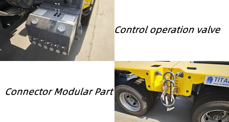 SPMT Modular Hydraulic Trailer for Sale in Zambia