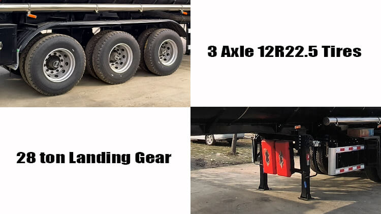 Hot Asphlt Oil Tanker Trailers for Sale in Nigeria