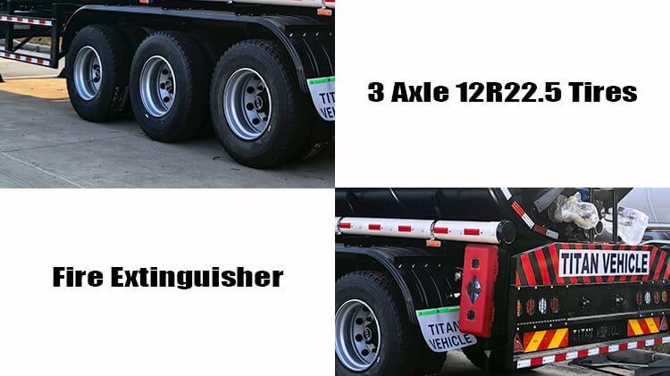 3 Axle Asphalt Bitumen Tanker Trailer for Sale in Guyana