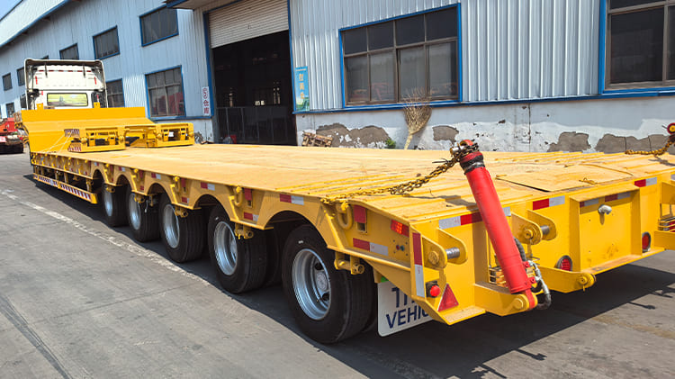 Extendable Low Loader Bed Trailer for Sale