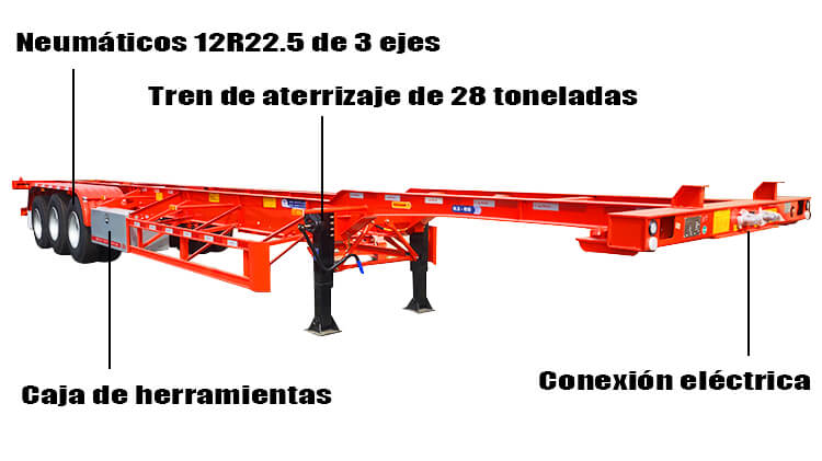 Chasis para Contenedores de 40 Pies en Venta en Venezuela