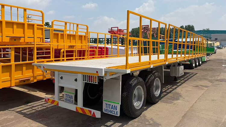 Remolque de Plataforma Plana para el Transporte de Madera en Venta en Costa Rica