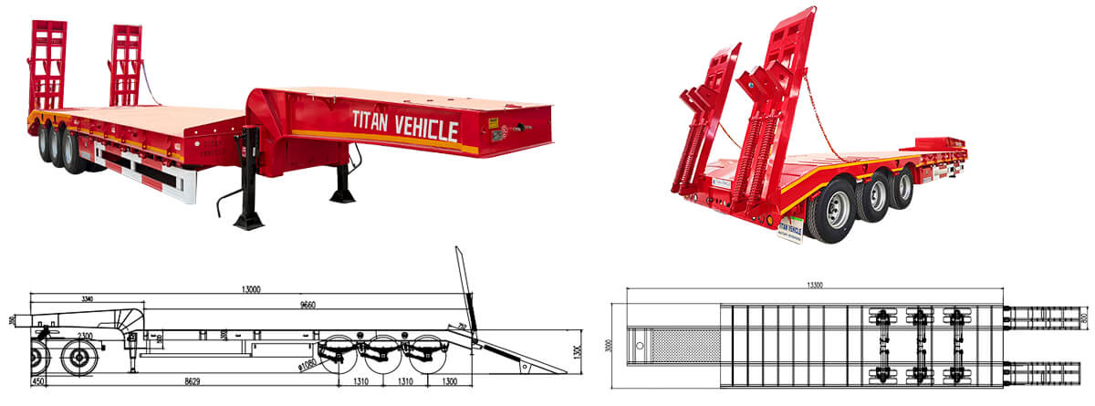 Remolque Cama Baja Trailer Camabaja en Venta en Costa Rica
