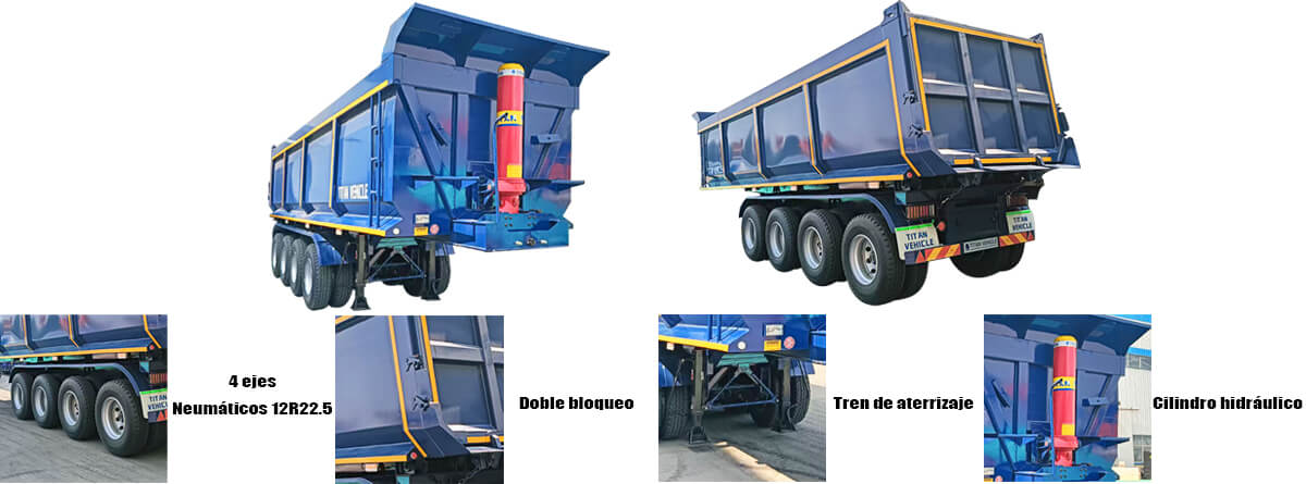 Semirremolque Volquete en Venta en Costa Rica