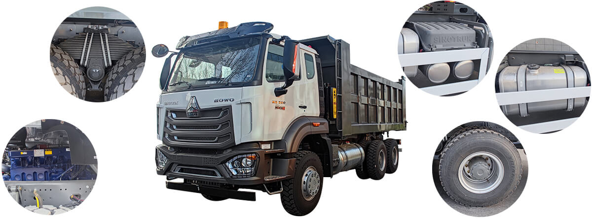 Precio del Cami&oacute;n Volquete Sinotruk Howo en Venta en Costa Rica
