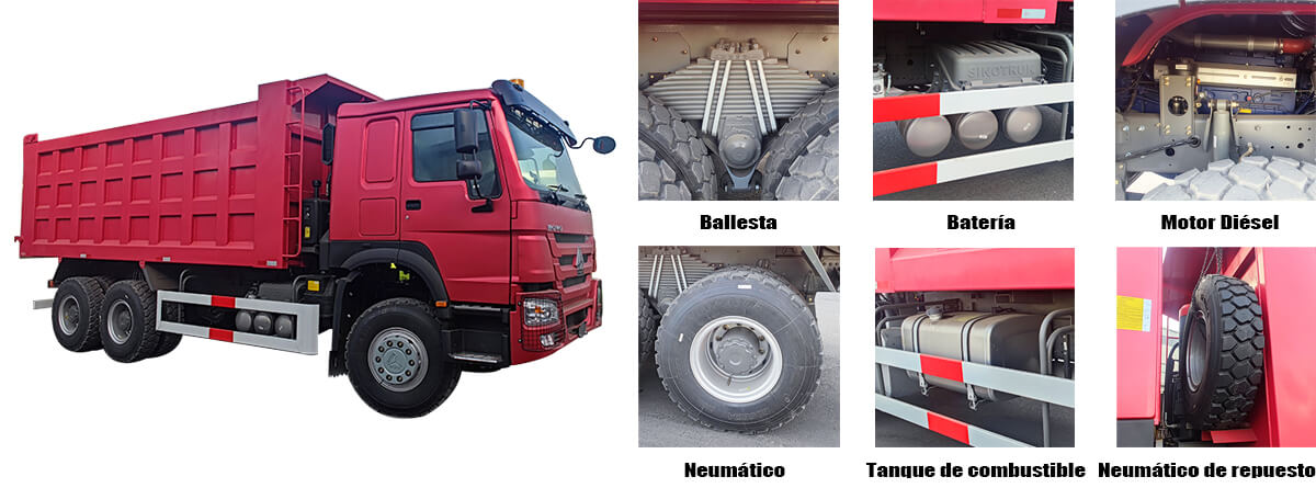 Precio del Cami&oacute;n Volquete Sinotruk Howo en Venta en Costa Rica