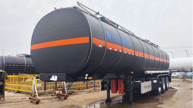 40000 Liters Asphalt Tanker Trailer