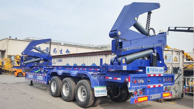 37 Ton Container Side Loader Trailer