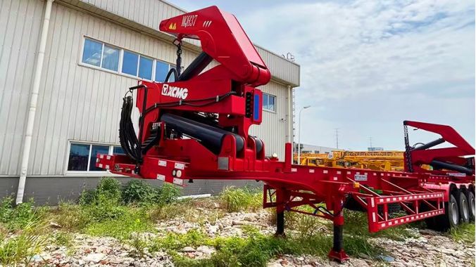 3 Axle 40 Ft Container Side Loader