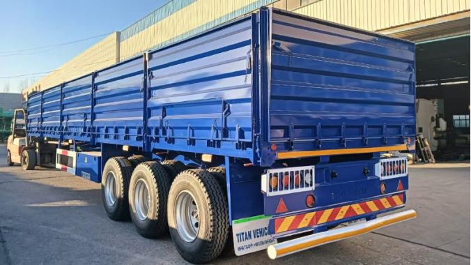 Tri Axle Drop Side Trailer