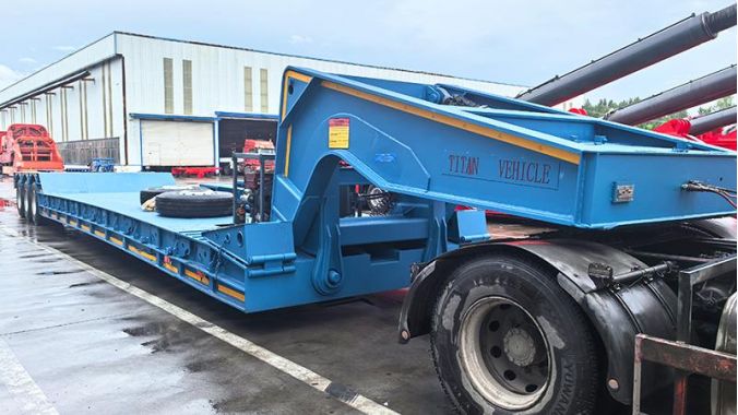 3 Axle Detachable Gooseneck Trailer