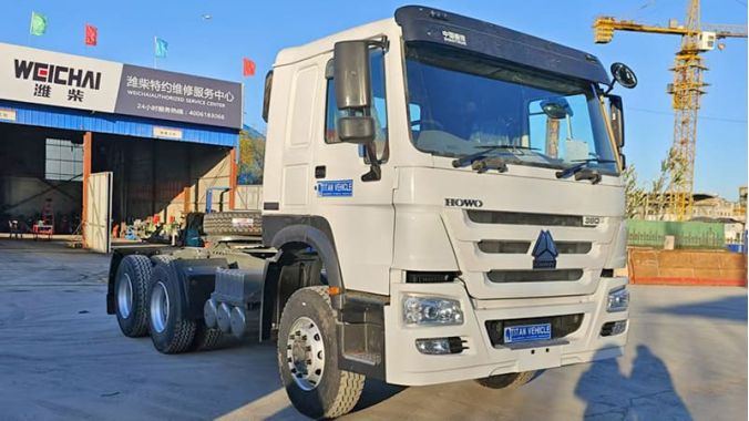 Used Howo 380 Tractor Head