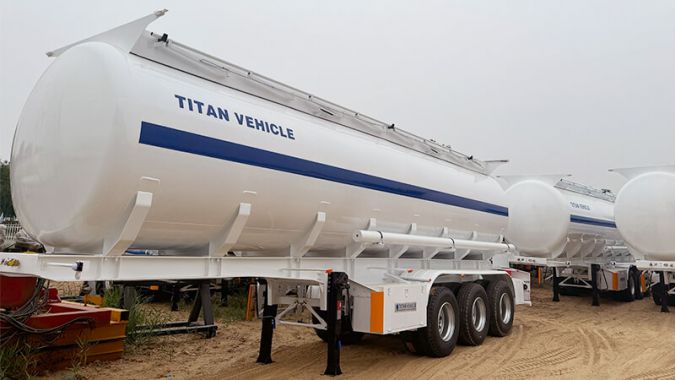 30 CBM Sulfuric Acid Tanker Trailer