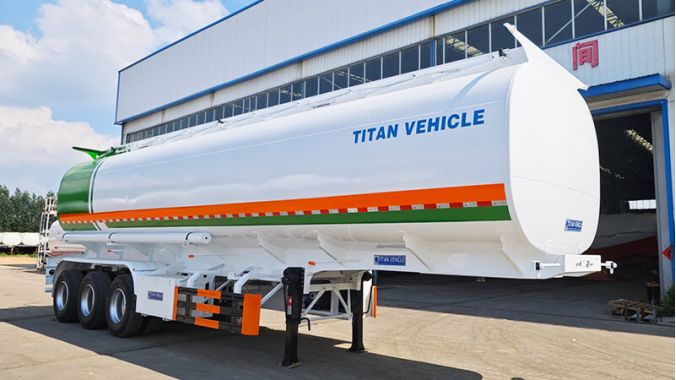 Crude Oil Tanker Trailer
