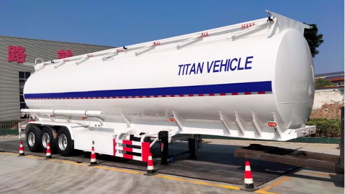 3 Axle Diesel Tanker Trailer