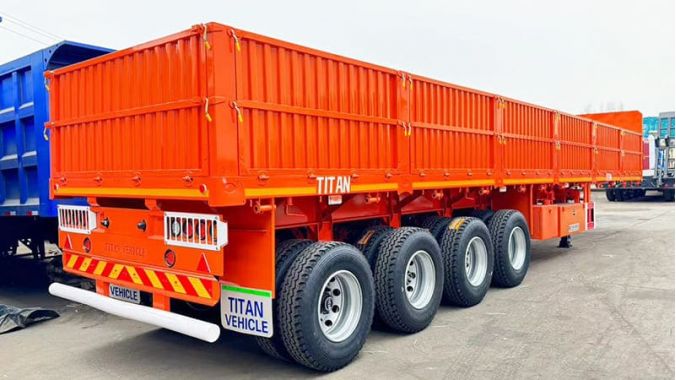 4 Axle Side Board Trailer
