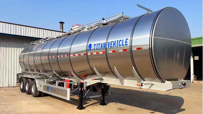 Stainless Tanker Trailer 