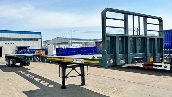 48 80 Extendable Flatbed Trailer
