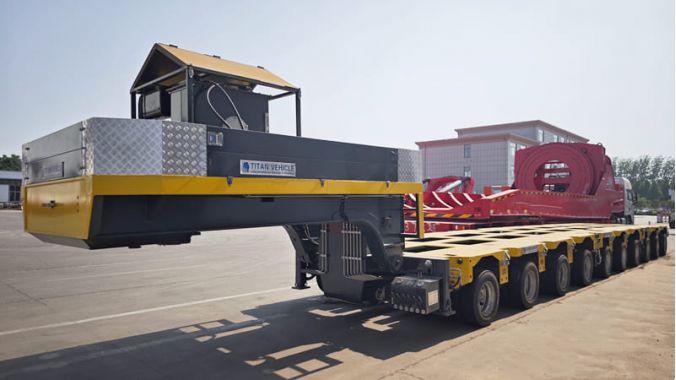 SPMT Modular Hydraulic Trailer