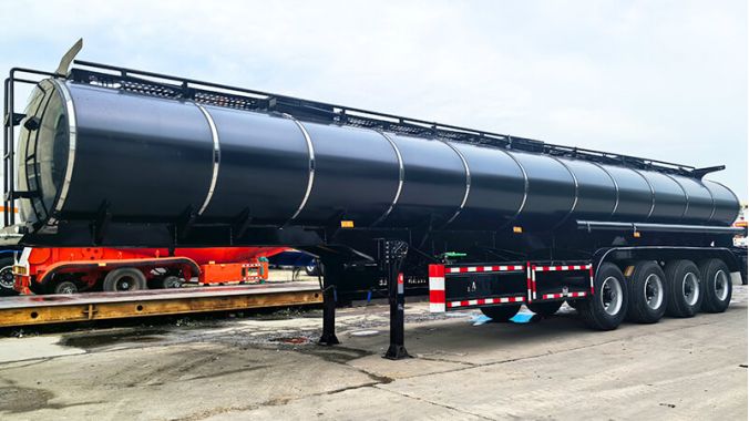 4 Axle Asphalt Tanker Trailer