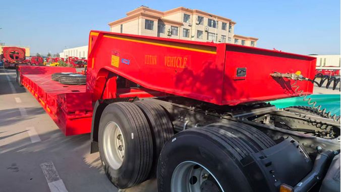 Stretch Extendable Double Drop Trailer