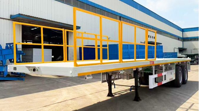 Plataforma Plana para el Transporte de Madera